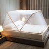 SearchFindOrder Camel color / 160x190x80cm Portable Folding Mosquito Net