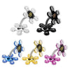 SearchFindOrder Cellphone Accessories 360° Rotatable Metal Flower Cell Phone Holder