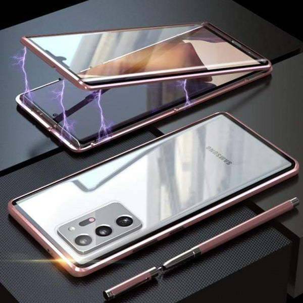 SearchFindOrder Cellphone Accessories For Galaxy S10 Plus / Bronze Gold Magnetic Case for Samsung Galaxy Phones