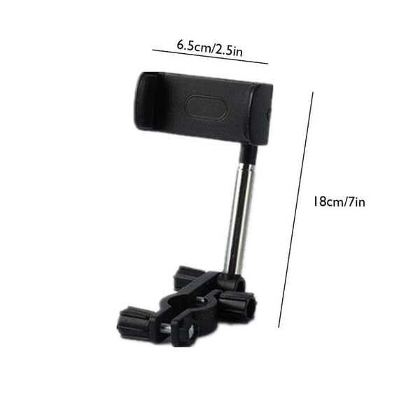 SearchFindOrder China / Black Universal Telescopic 360 Degree Rotation Mobile Phone and GPS Holder for Rearview Mirror