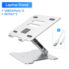SearchFindOrder China / Stand with USB 3.0 SD Port Aluminum Foldable Laptop Notebook Cooling Stand with USB 3.0 Hub