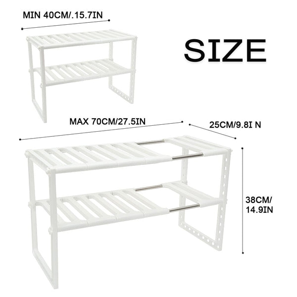 SearchFindOrder China / White Magic Under SinkOrganizer Adjustable Rack