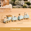 SearchFindOrder christmas 18 Christmas Wooden Train Ornament Decoration