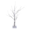 SearchFindOrder christmas 24 LEDs White Birch LED Birch, Pine Needle Tree Christmas Decor