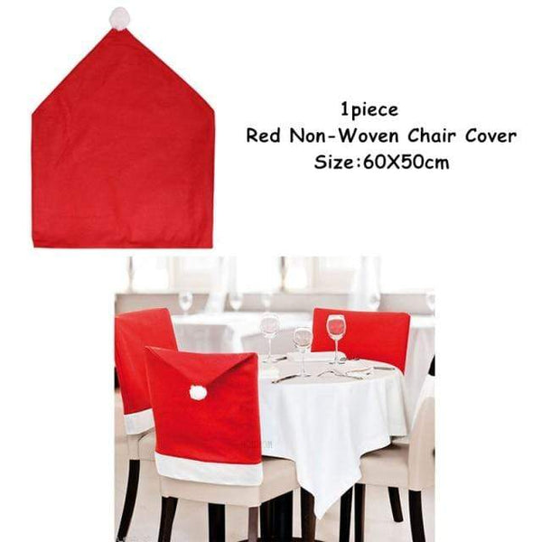 SearchFindOrder christmas Chair Cover-0 Multiple Christmas Decor For Tables & Chairs