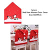 SearchFindOrder christmas Chair Cover-2 Multiple Christmas Decor For Tables & Chairs
