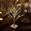 SearchFindOrder christmas LED Birch, Pine Needle Tree Christmas Decor