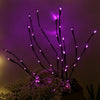 SearchFindOrder christmas Purple 20 Bulbs LED Willow Branch Lights