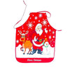 SearchFindOrder christmas Santa and Rudolph 3 Christmas Holiday Festive Aprons