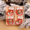 SearchFindOrder christmas Set3 Wooden Christmas Tree Pendant Ornaments (12pcs)