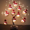 SearchFindOrder christmas Snowman, Deer, and Sand Christmas LED Tree Decoration