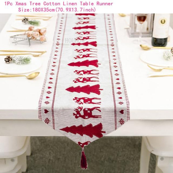 SearchFindOrder christmas Table Runner-60 Multiple Christmas Decor For Tables & Chairs