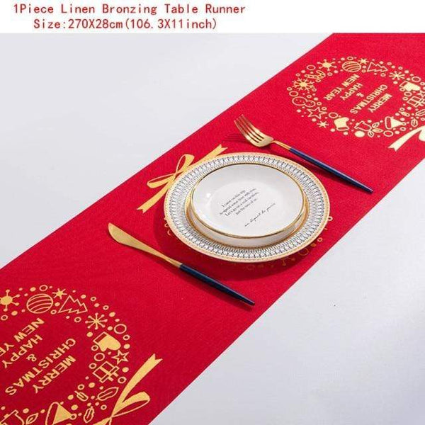SearchFindOrder christmas Table Runner-65 Multiple Christmas Decor For Tables & Chairs