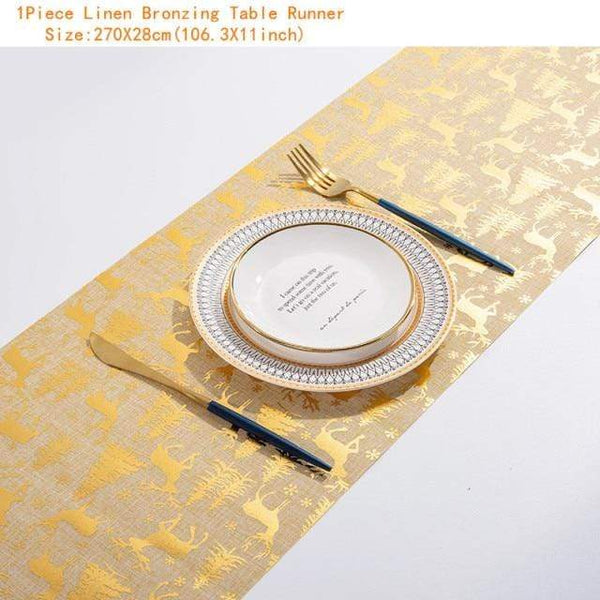 SearchFindOrder christmas Table Runner-69 Multiple Christmas Decor For Tables & Chairs