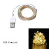 SearchFindOrder christmas USB Warm / 1m 10Led Copper Wire Battery BoxLED Garland Decoration