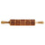 SearchFindOrder christmas Wooden Embossing Cookie Rolling Pin