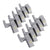 SearchFindOrder Cold White / 10PCS Universal LED Inner Hinge Lights