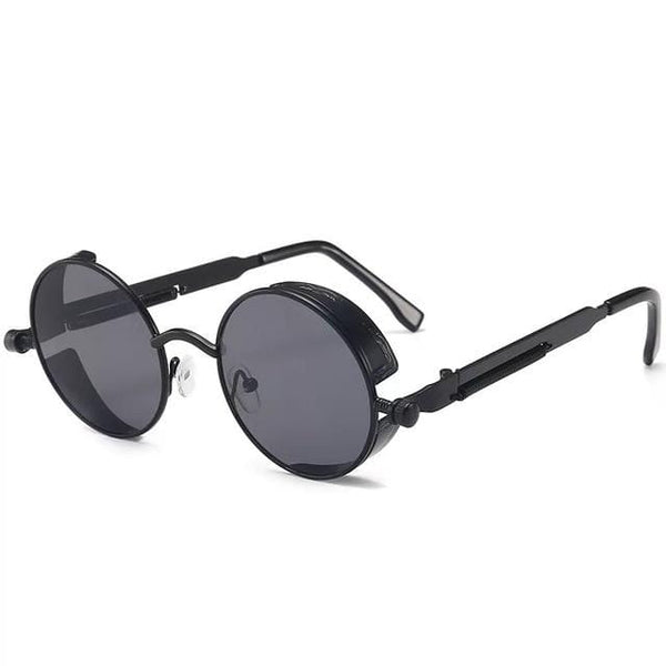 SearchFindOrder COLOR-1 / Glasses Retro Round Classic Gothic Steampunk Sunglasses (UV400)