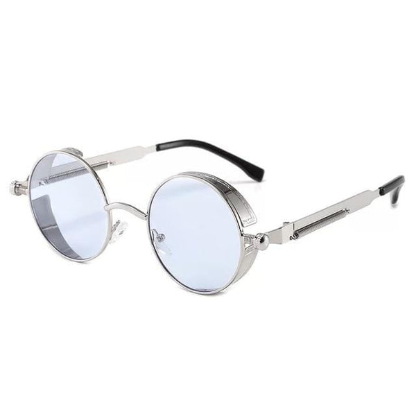 SearchFindOrder COLOR-19 / Glasses Retro Round Classic Gothic Steampunk Sunglasses (UV400)