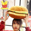 SearchFindOrder Comfy Hamburger Pillow and Seat Cushion