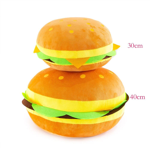 SearchFindOrder Comfy Hamburger Pillow and Seat Cushion