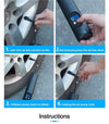 SearchFindOrder Cordless LED Tire Inflator