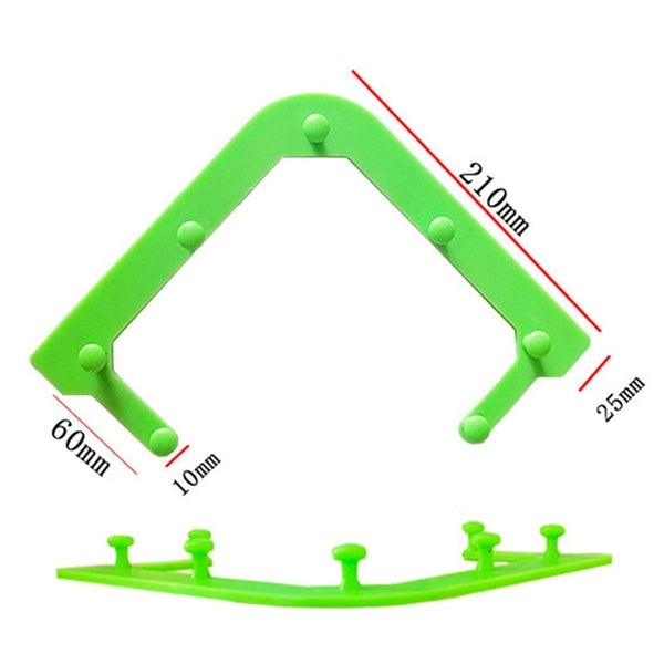 SearchFindOrder Corner Kitchen Sink Mesh Waste Strainer (1 holder + 100 mesh filter bags)