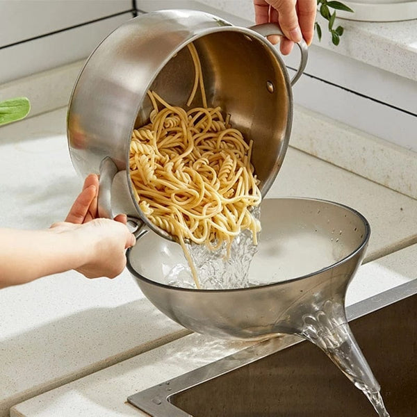 SearchFindOrder Creative Non-Slip Vegetable Strainer Basket