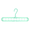 SearchFindOrder Cyan Nine-Hole Multi-Function Magic Hanger