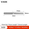 SearchFindOrder D4X17X45L Carbide Tungsten Corn teeth Milling bits cutter for Engraving machine