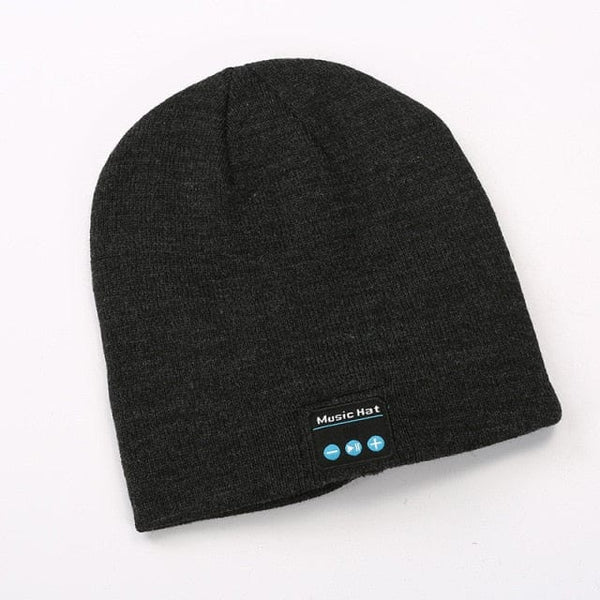 SearchFindOrder Dark Gray Wireless Headphone Winter Hat