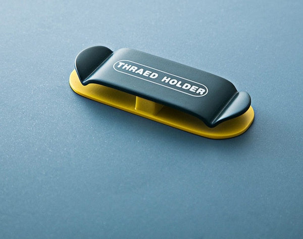 SearchFindOrder Deep Blue Cable Clips Cable Organizers used for Earbuds Cords USB, and power cords
