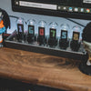 SearchFindOrder Digital Creative Vintage Glass Tube Clock