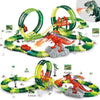 SearchFindOrder Dinosaur 360° Loops Railway Track Set
