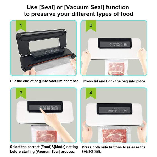 SearchFindOrder Dry & Wet Food Vacuum Seal & Saver