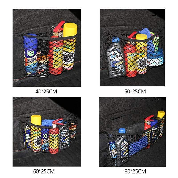 SearchFindOrder Elastic Car Net Trunk Organizer