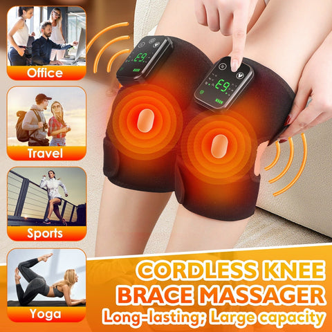SearchFindOrder Electric Aching Joint Relaxing and Soothing Massaging Pad for Knees, Shoulders and Elbows