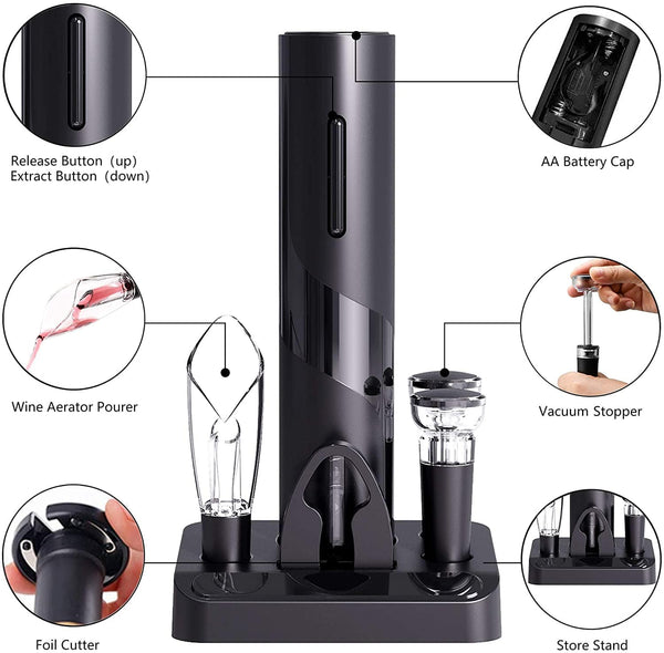 SearchFindOrder Electric Wine Bottle Opener Kit