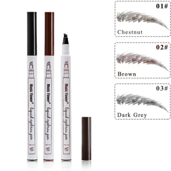 SearchFindOrder Enhanced 4-Tip Precision Microblading Eyebrow Tattoo Pen for Flawless Brow Shaping