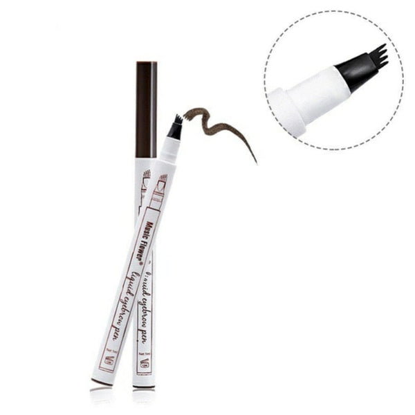 SearchFindOrder Enhanced 4-Tip Precision Microblading Eyebrow Tattoo Pen for Flawless Brow Shaping