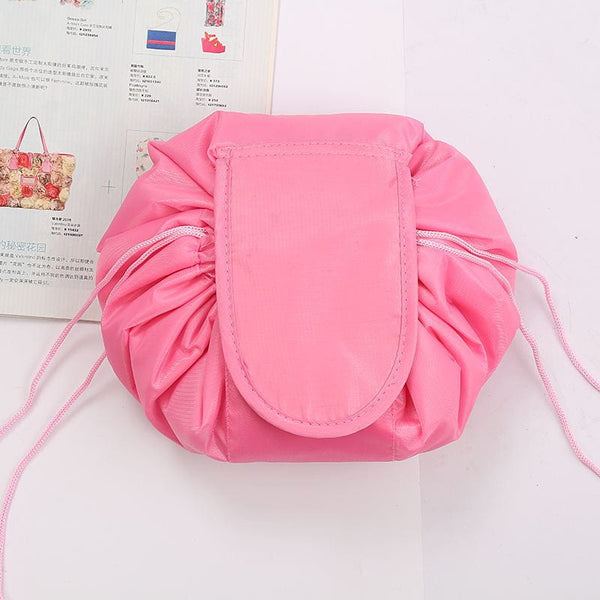 SearchFindOrder F Dark Pink / 23x17cm Drawstring Cosmetic Travel Storage Makeup Bag