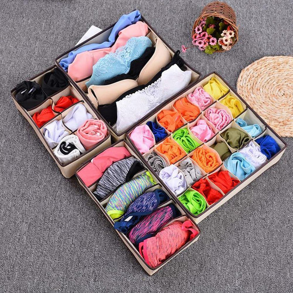 SearchFindOrder Foldable Drawer Storage Box Organizer