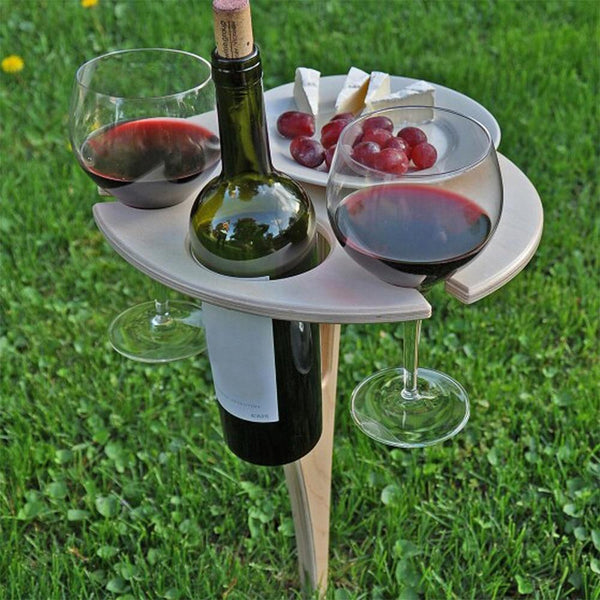 SearchFindOrder Foldable Portable Outdoor Wine Table
