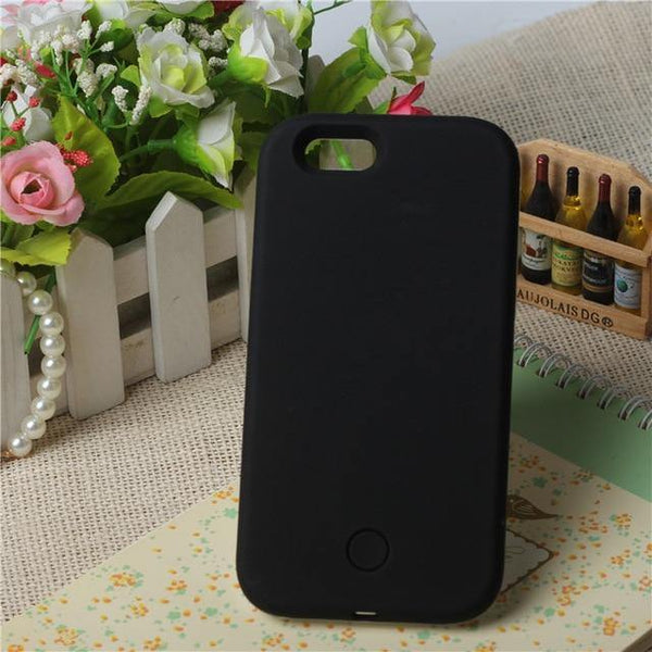 SearchFindOrder For iPhone 6 6s / Black LED Selfie Light for iPhones
