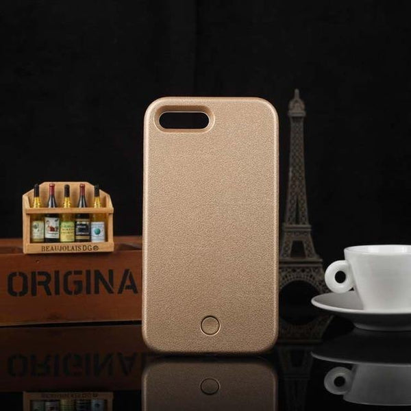 SearchFindOrder For iPhone 7 8 / Gold LED Selfie Light for iPhones