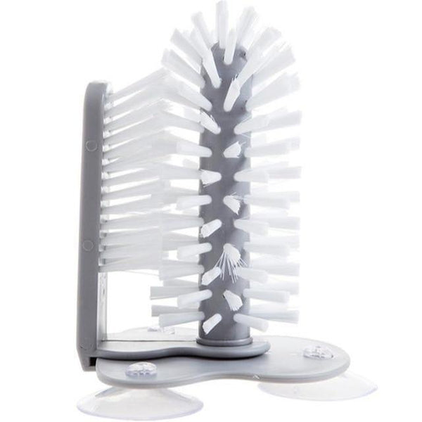 SearchFindOrder Glass Washer with Double Sided Bristle Brush
