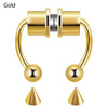 SearchFindOrder Gold Magnetic Nose Hoop Ring