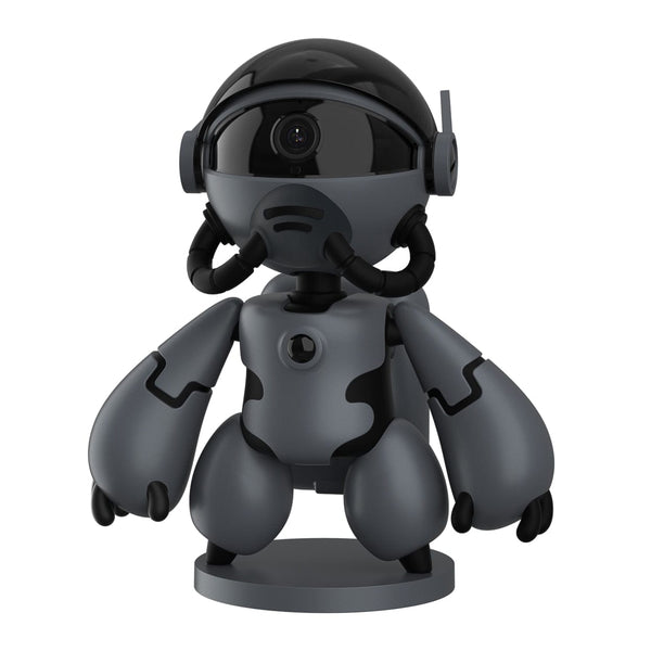 SearchFindOrder Gray 1080P HD Smart Home Surveillance Astronaut Robot Security Camera
