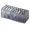 SearchFindOrder Gray 11 Grids Foldable Drawer Storage Box Organizer