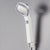 SearchFindOrder Gray and White / China 4 Mode Adjustable High-Pressure Water Saving Button Stop Handheld Showerhead